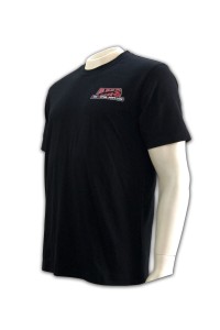 T199 訂做學校t-shirt  團體訂購班衫  t-shirt製造商      黑色  合身 t 